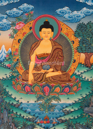 shakyamuni thangka