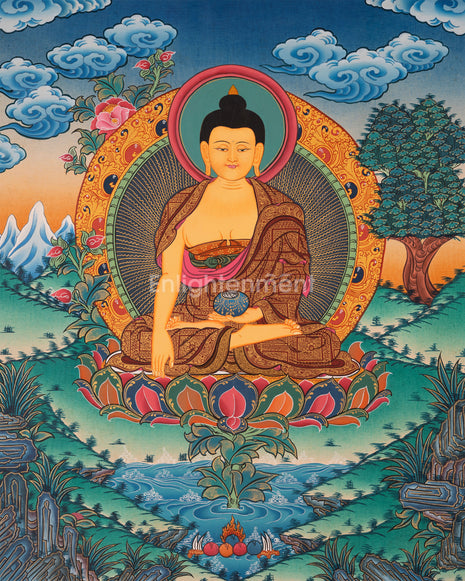 shakyamuni thangka