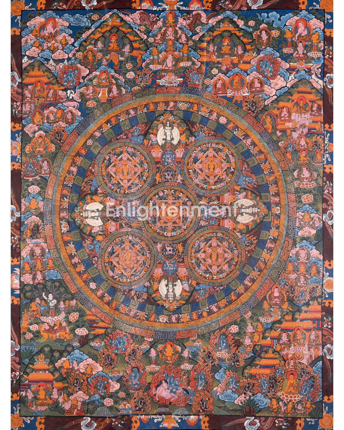 Vintage Buddha Mandala | Wall Hanging