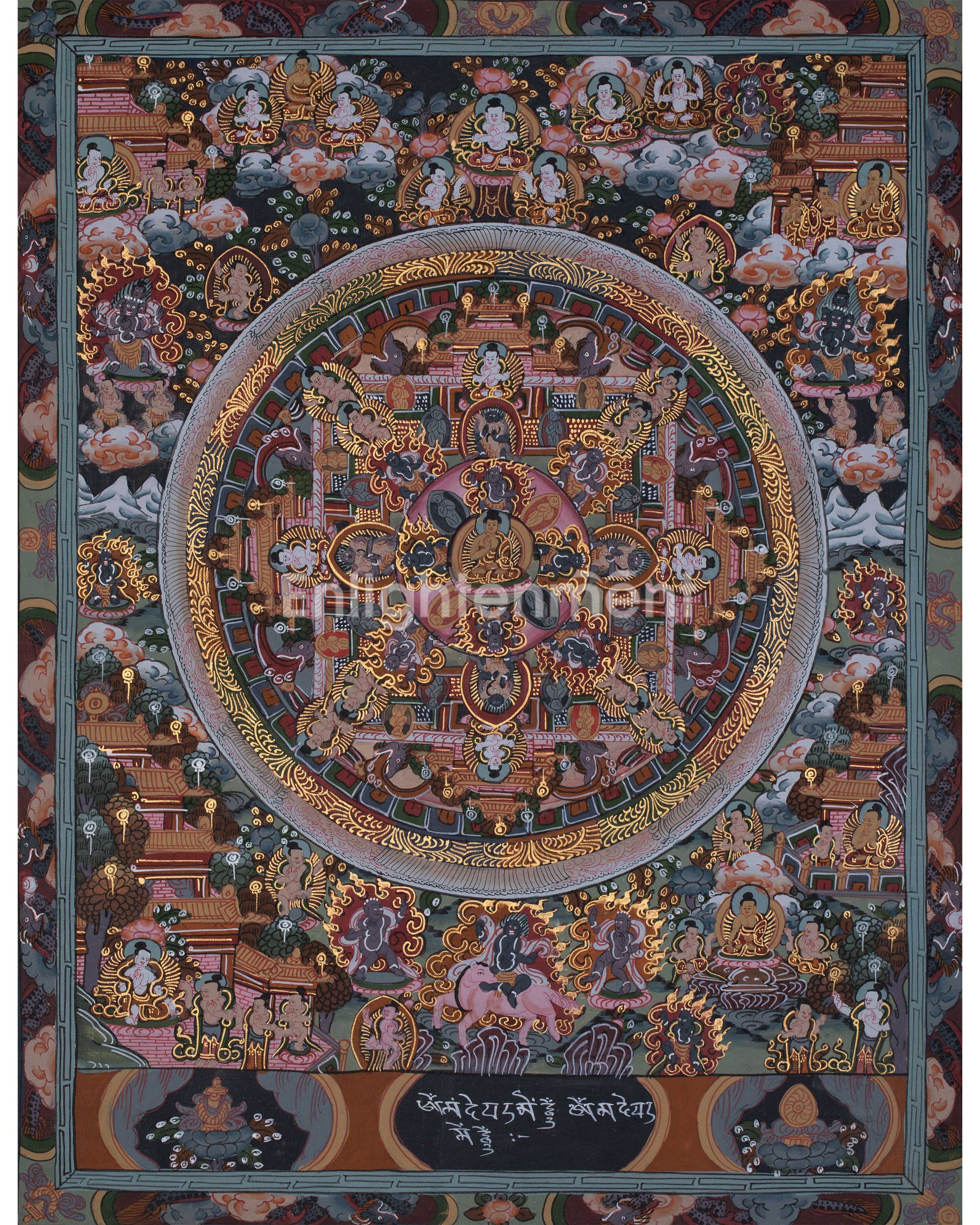 spiritual-buddha-mandala-painting