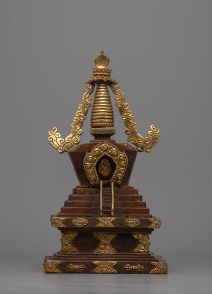 Buddhist Copper Stupa