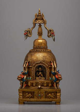 Premium Tibetan Tomb or Stupa Statue
