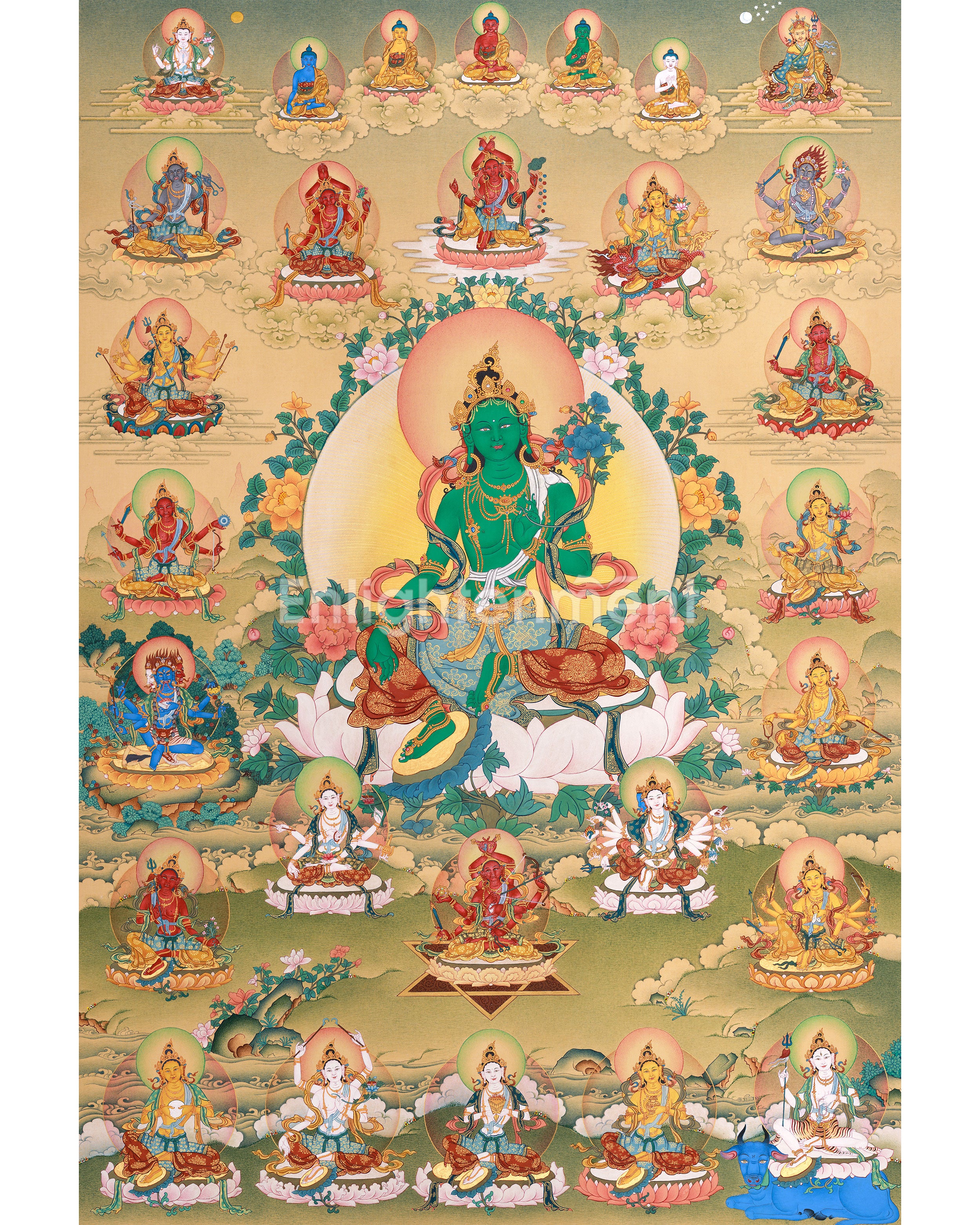 suryagupta-21-taras-thangka-print