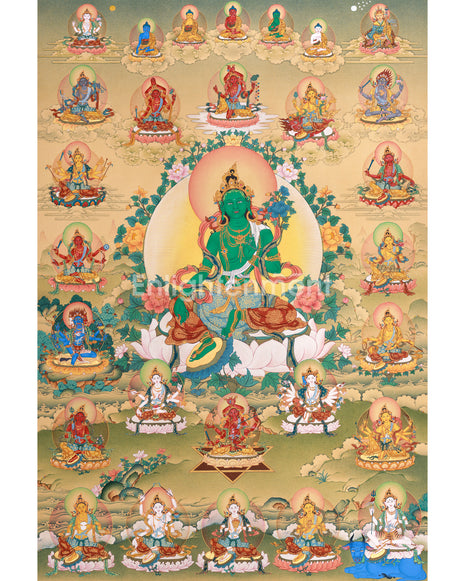 suryagupta-21-taras-thangka-print
