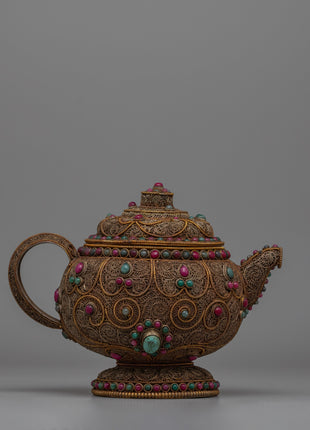 Authentic Tibetan Tea Pot 
