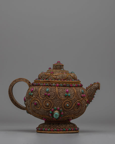 Authentic Tibetan Tea Pot 