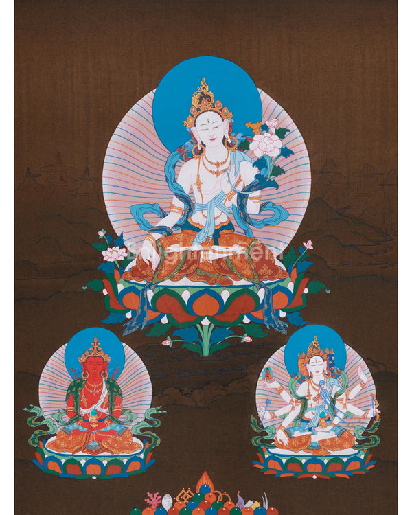 three-longevity-deities-white-tara-amitayus-buddha-and-namgyalma