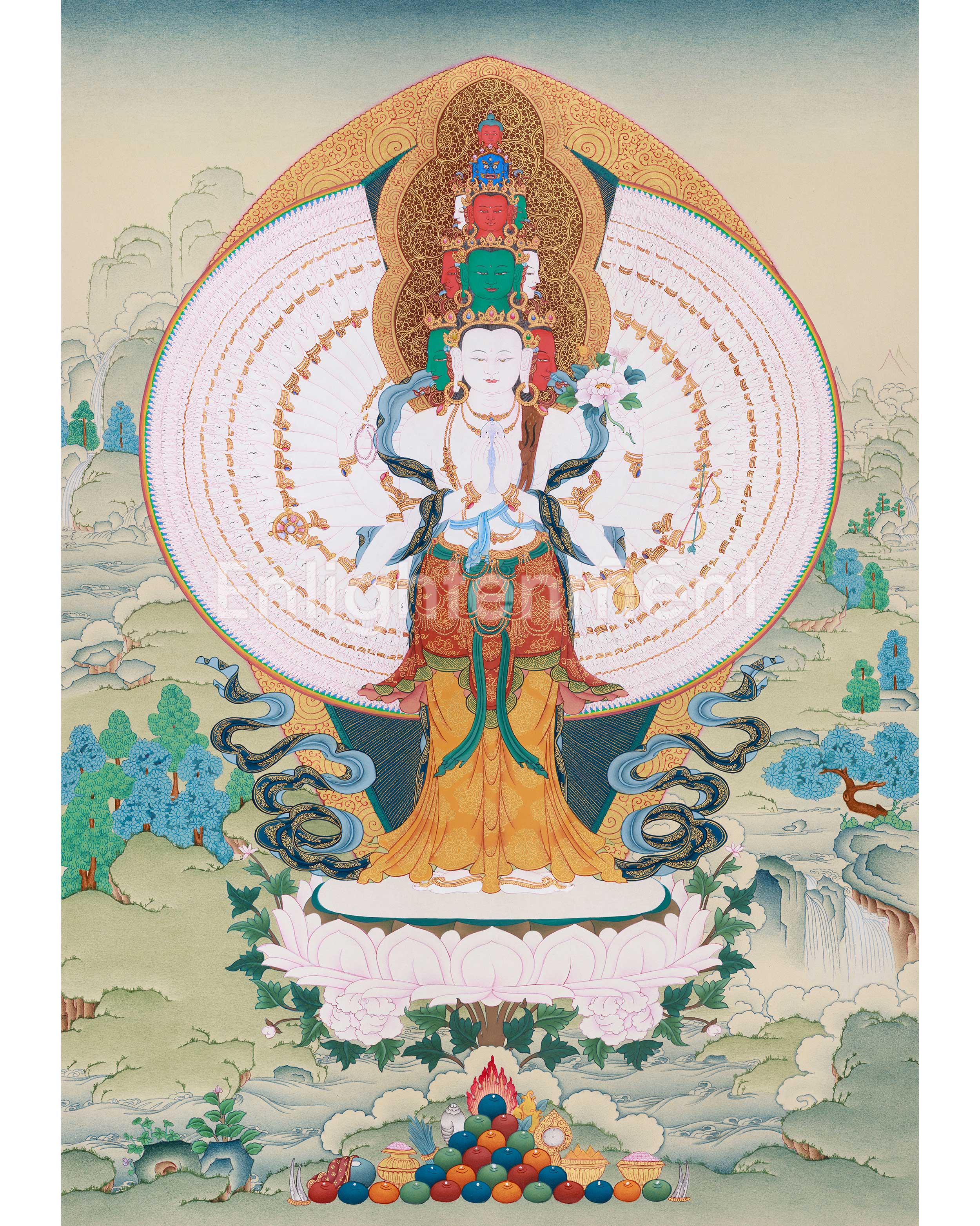 thousand-armed-avalokiteshvara-artwork