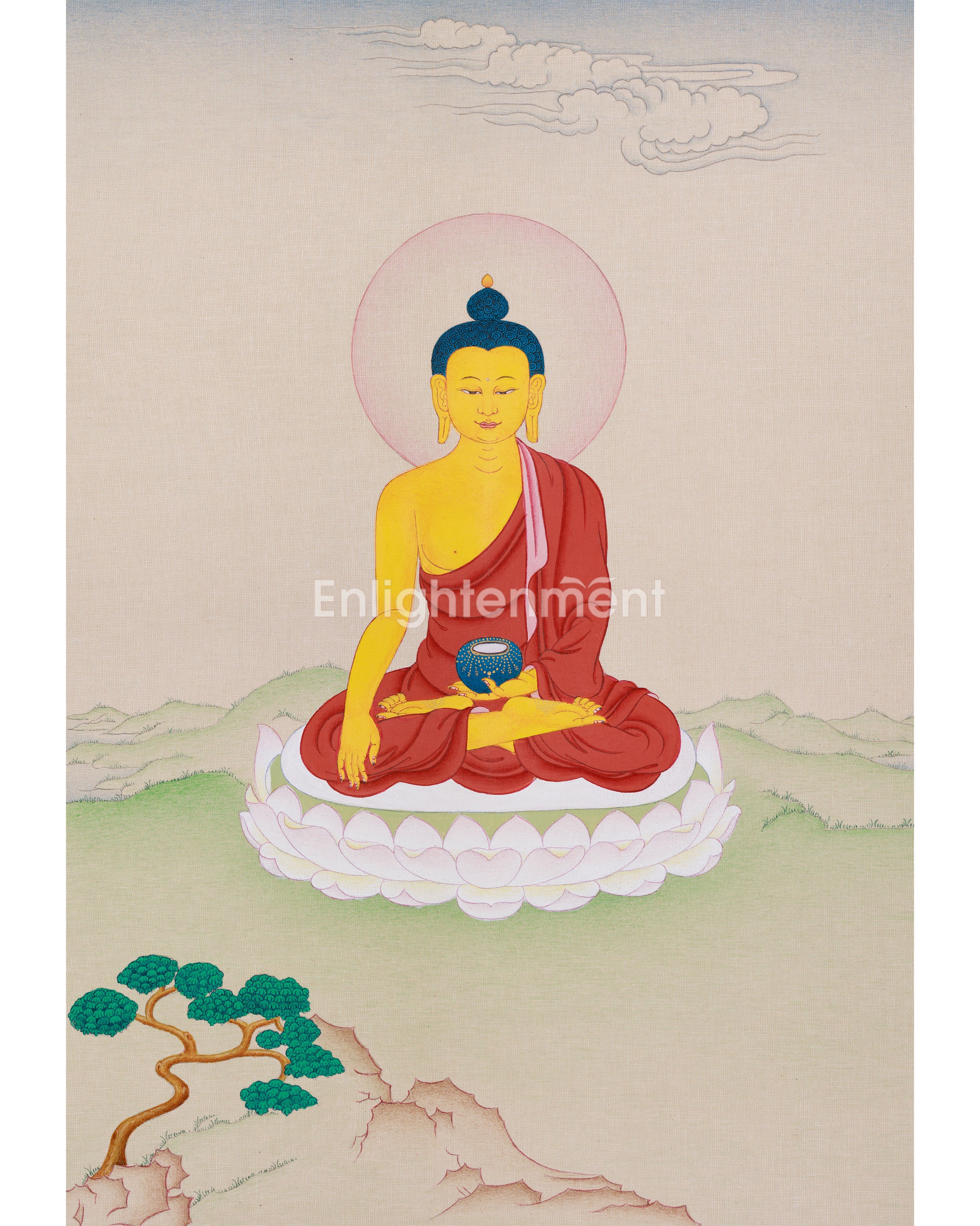 tibetan-thangka-of-shakyamuni-buddha