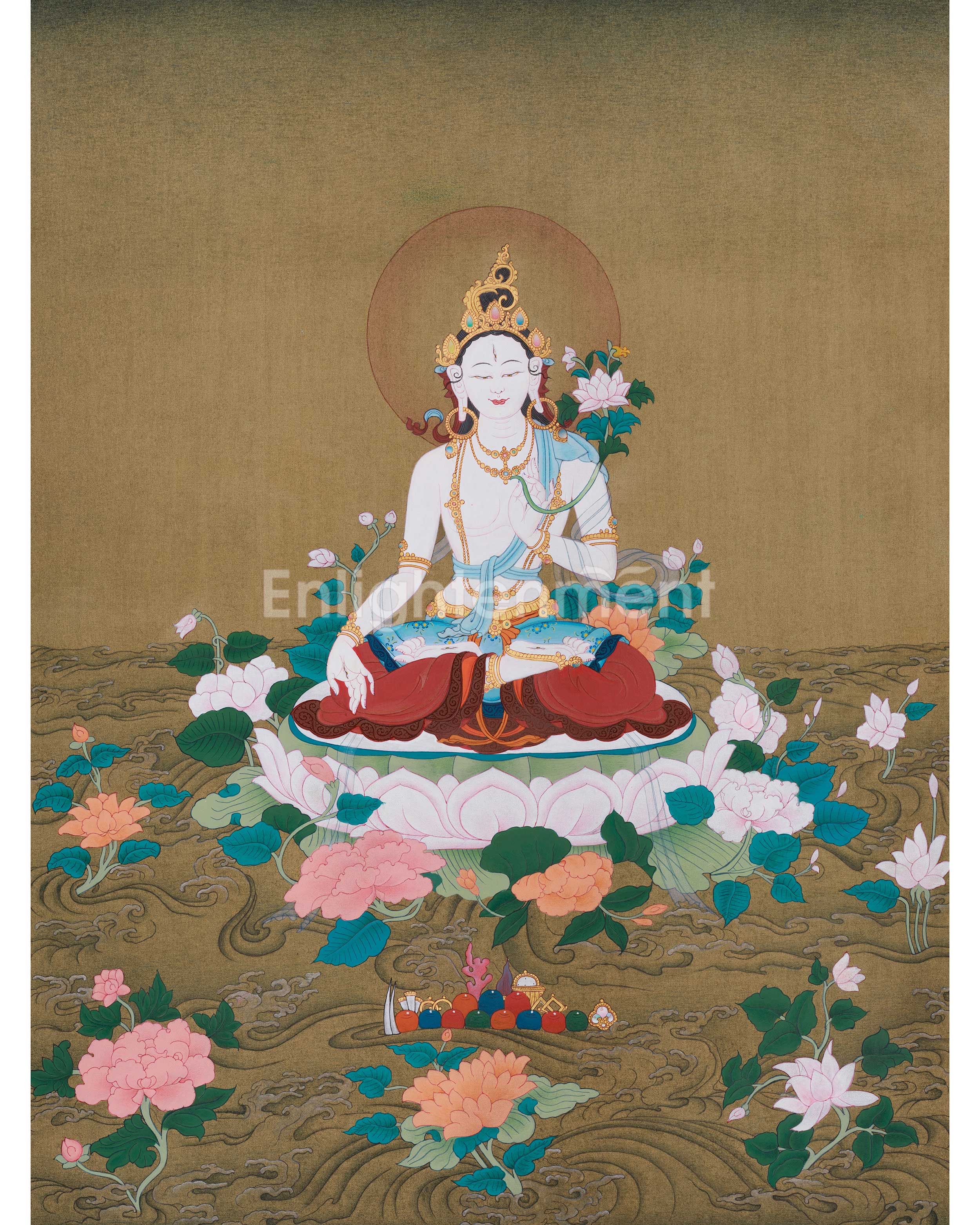 traditional-white-tara-painting
