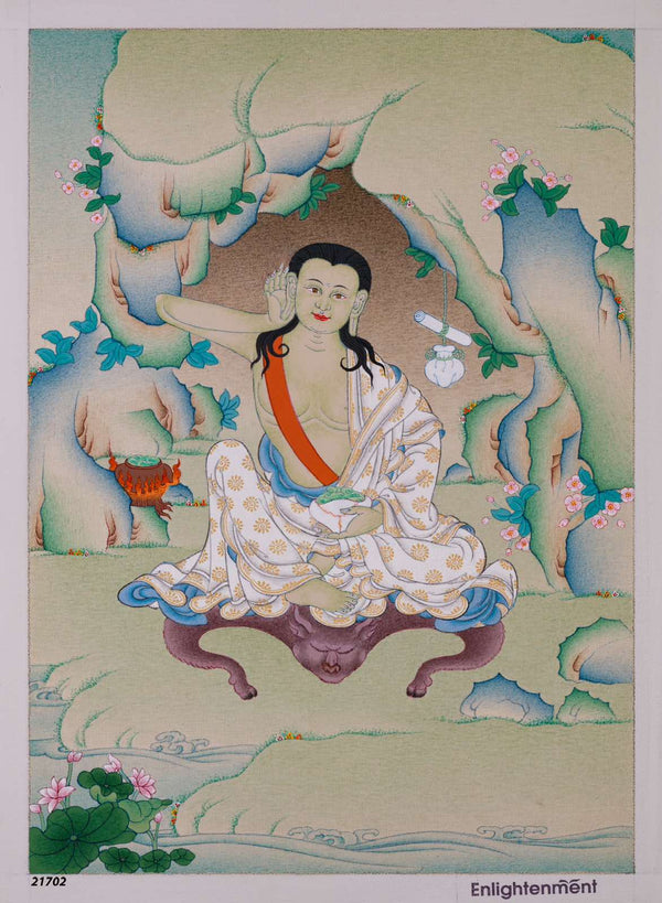 Vajravarahi and Milarepa thangka ( remaining Payment)