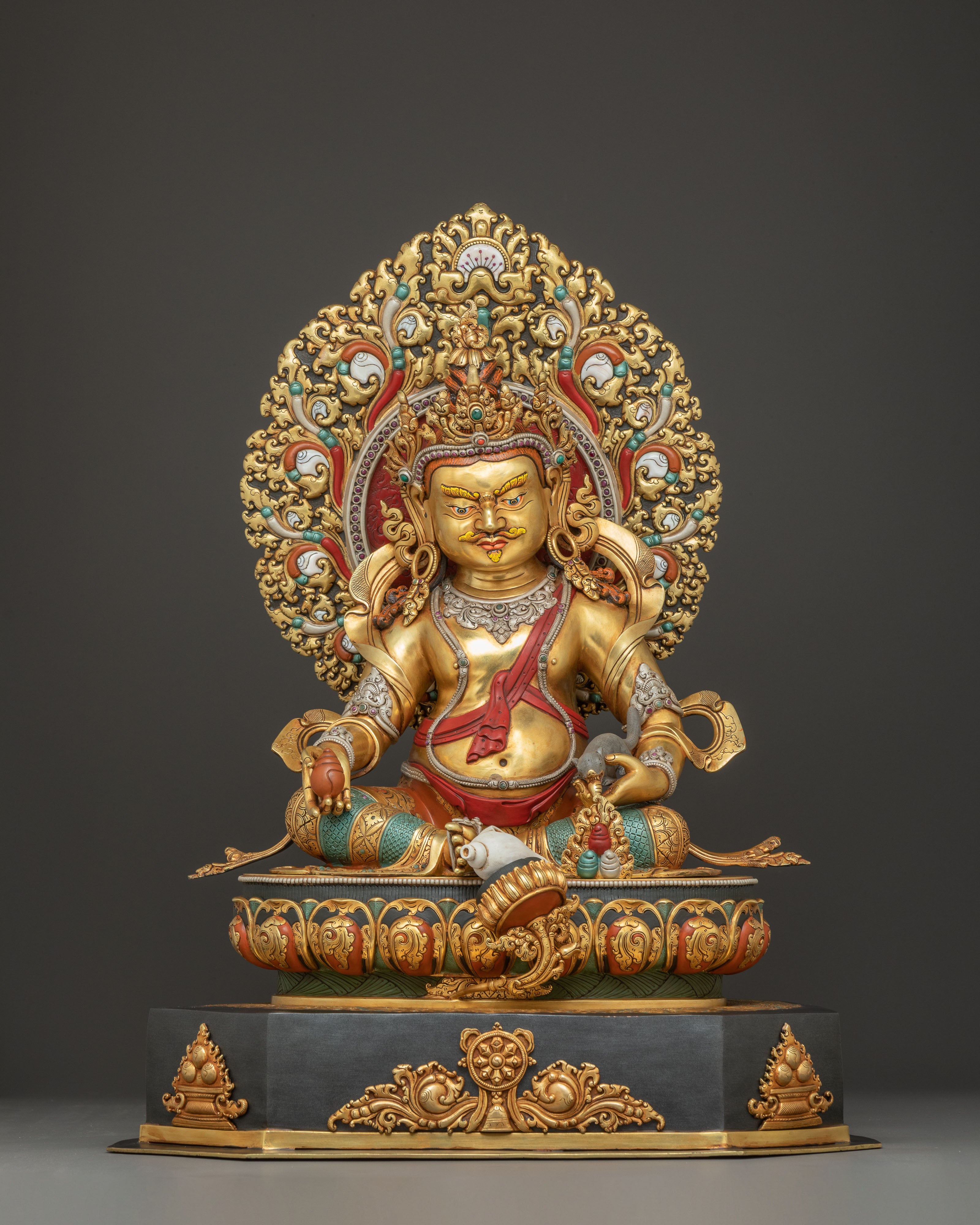 Handcrafted Dzambhala Statue | Wealth and Prosperity of Deity