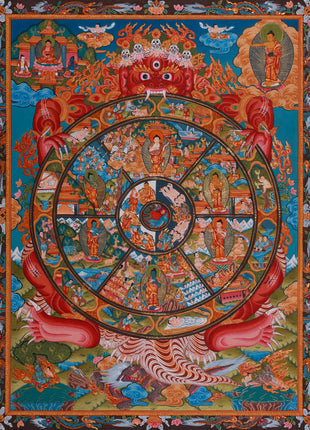 wheel of life bhavachakra
