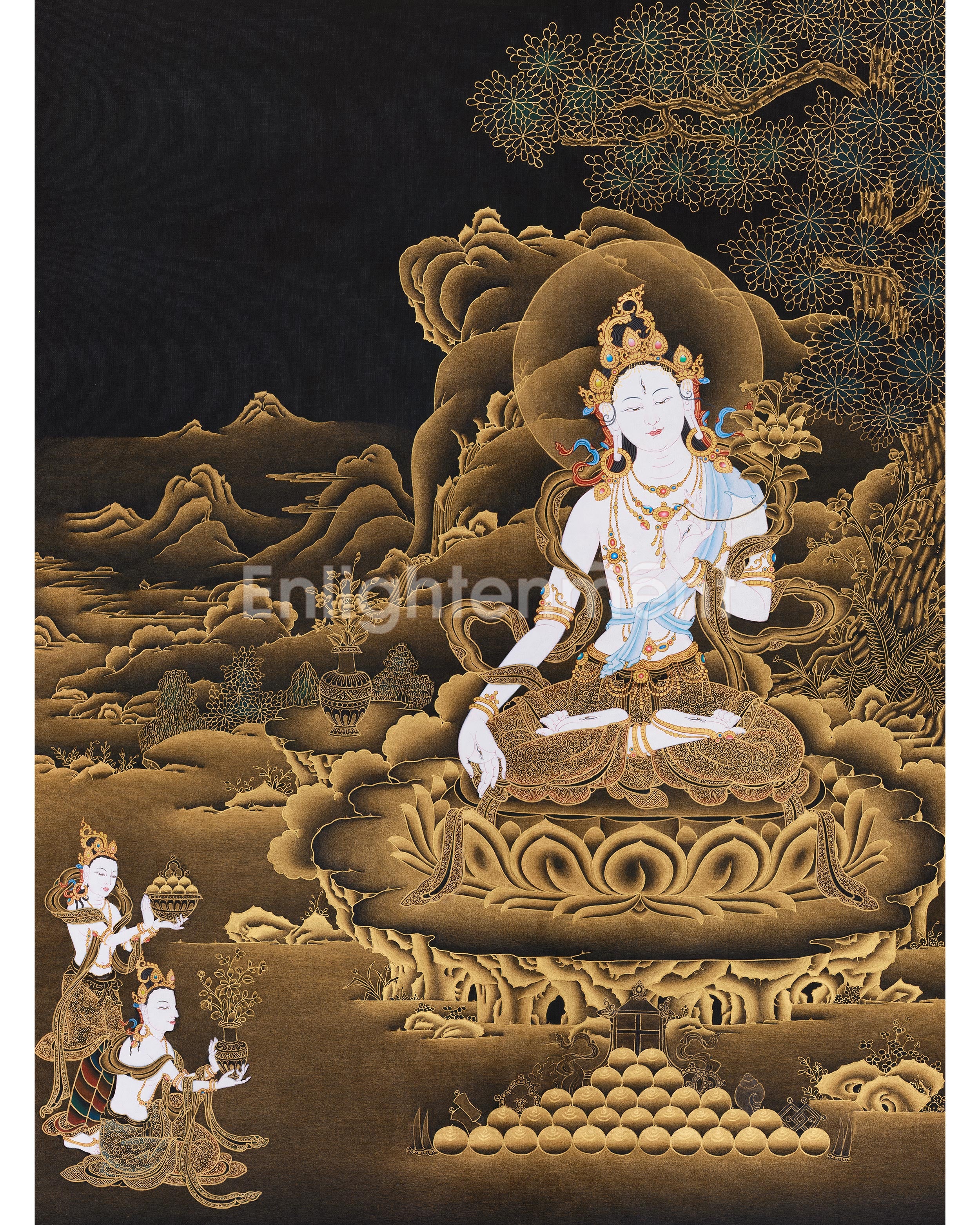 white-tara-bodhisattva-painting