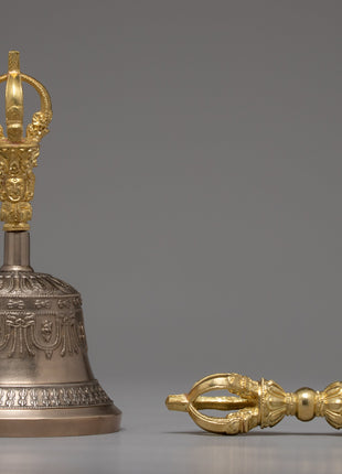 Vajra And Bell | Buddhist Room Decor | Ritual Objects