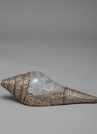 Crystal Conch Shell | Himalayan Treasure