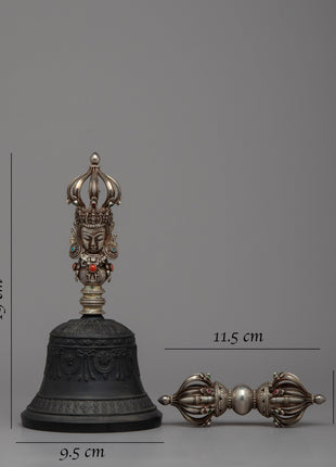 Tibetan Vajra and Bell for Meditation | Tools of Serenity and Spiritual Connection