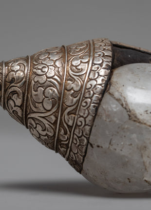 Crystal Conch Shell | Himalayan Treasure