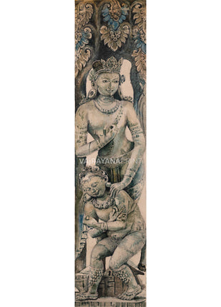 Salabhanjika The Traditional Decorative Motif Of Female Figure