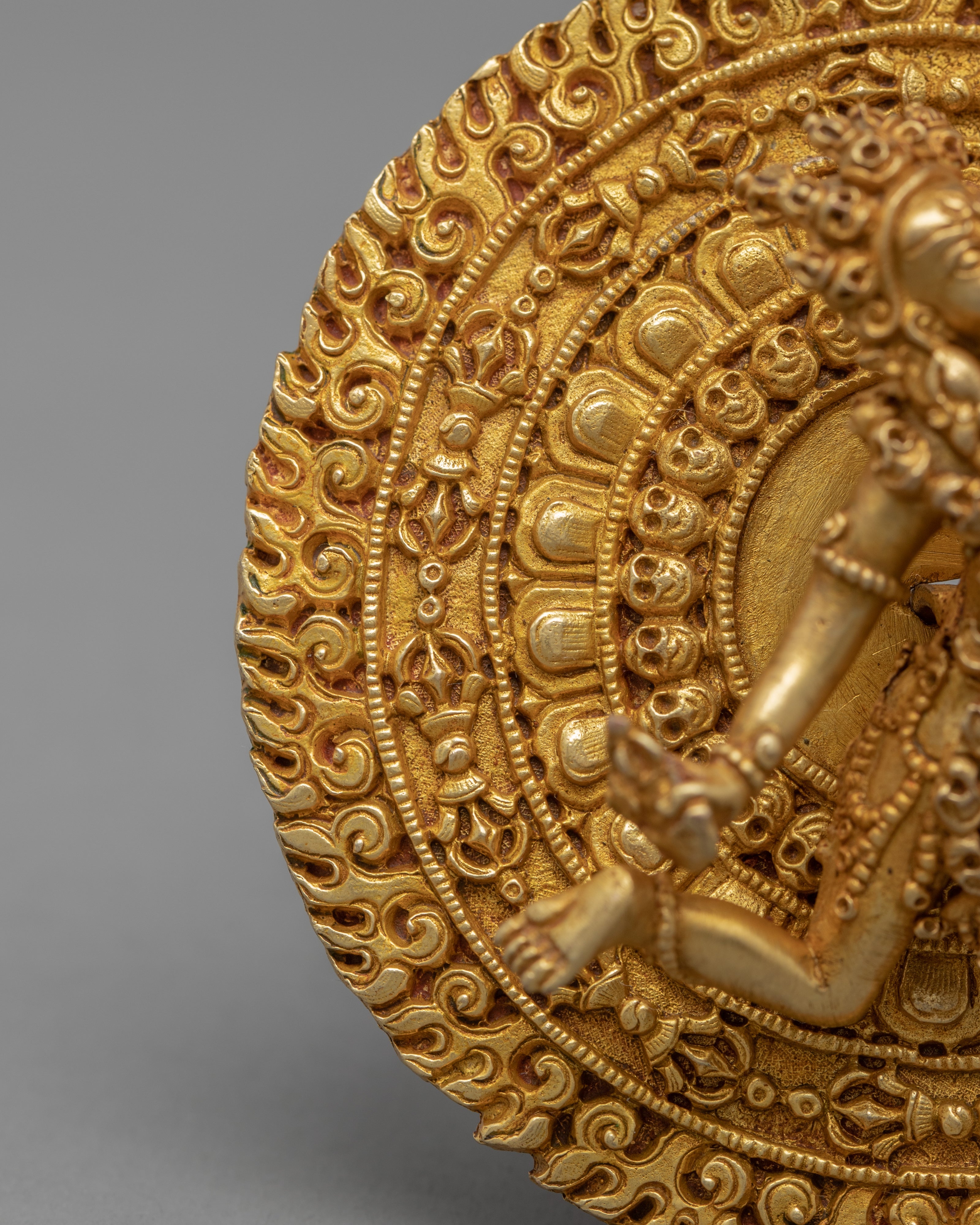 Gold Vajrayogini Statue | Tibetan Art