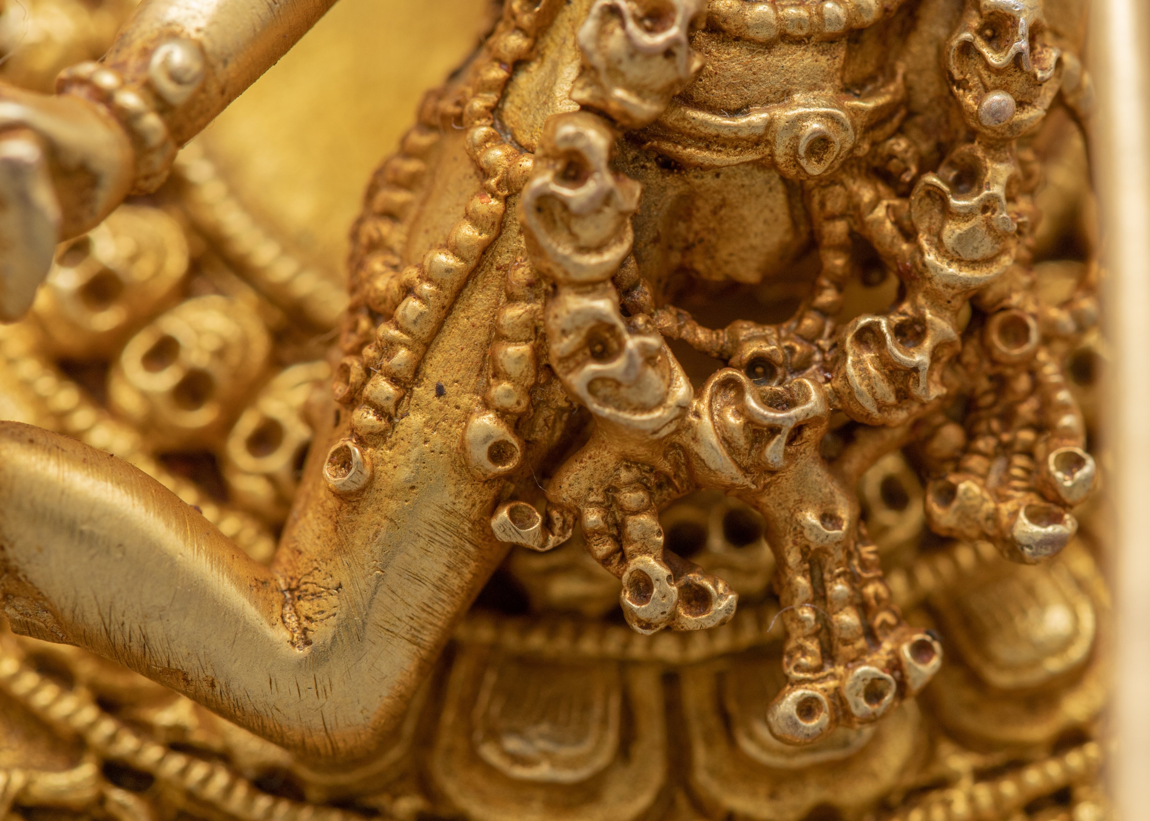 Gold Vajrayogini Statue | Tibetan Art