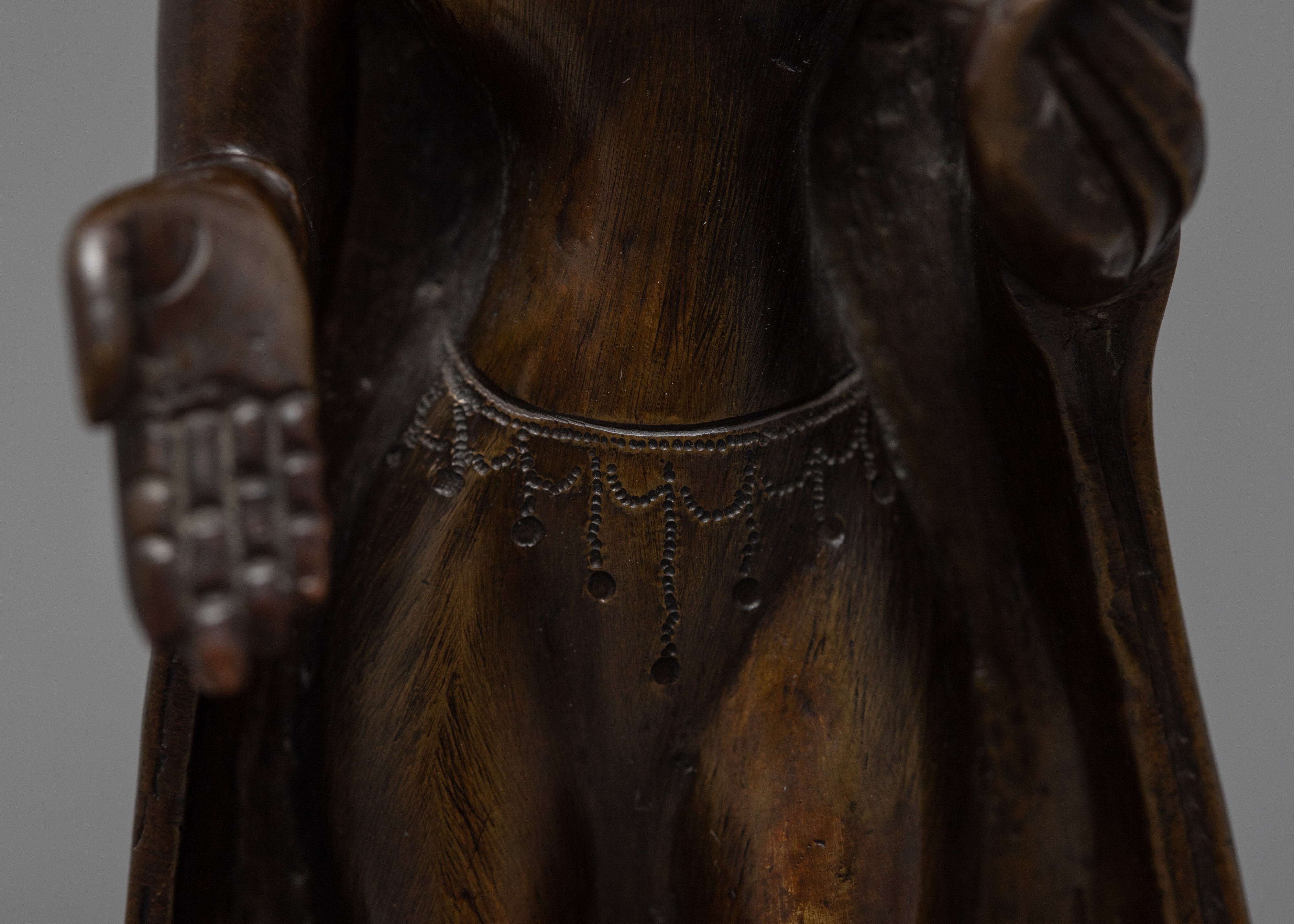 Standing Shakyamuni Buddha | Nepal Buddha Staue | Zen Room Decor