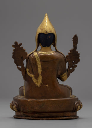 Tsongkhapa Statue | Art Deco Statue | Authentic Buddhist Statue