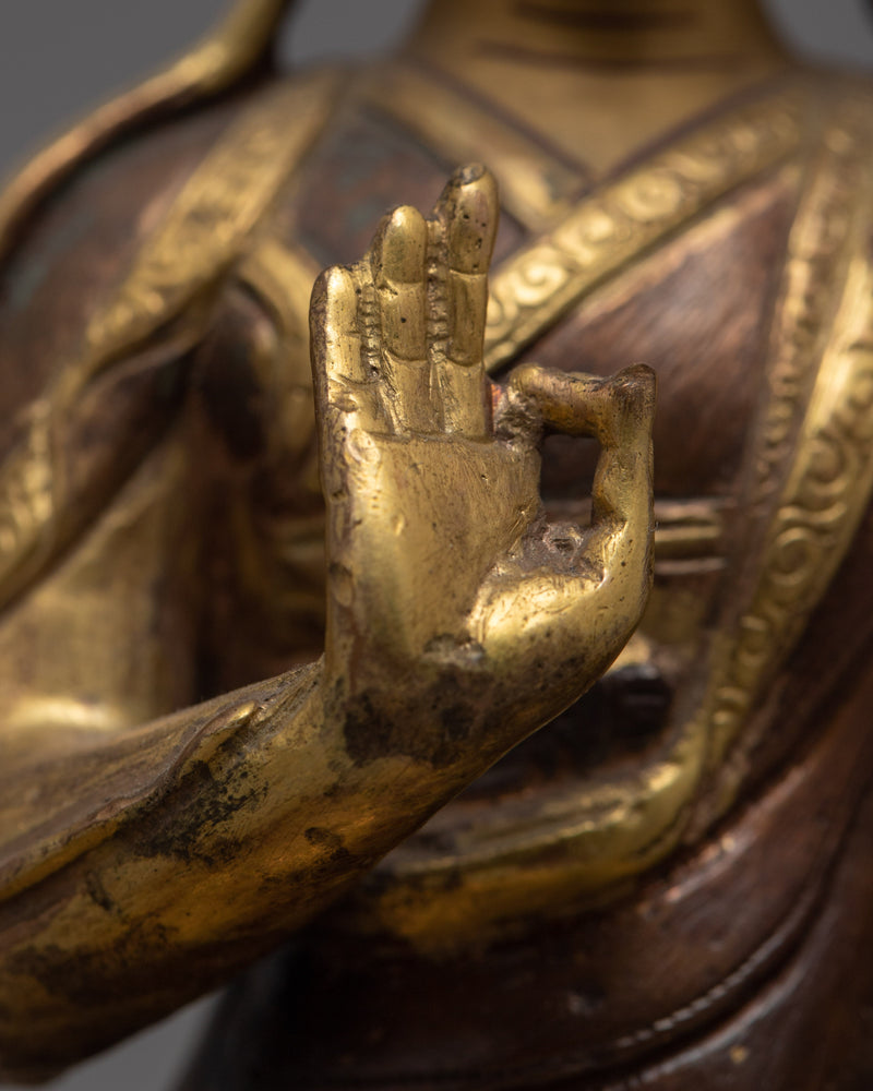 Tsongkhapa Statue | Art Deco Statue | Authentic Buddhist Statue