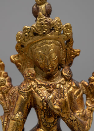 Chenresig Standing Statue | Decorative Statues | Art And Craft Antiques