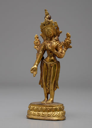 Chenresig Standing Statue | Decorative Statues | Art And Craft Antiques