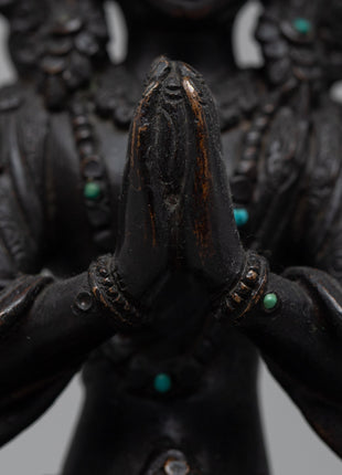 Chenresig Statue Decor | Garden Statues