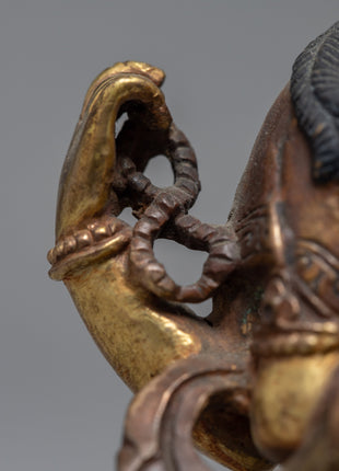 Vintage Chenresig Statue | Antique Collectables