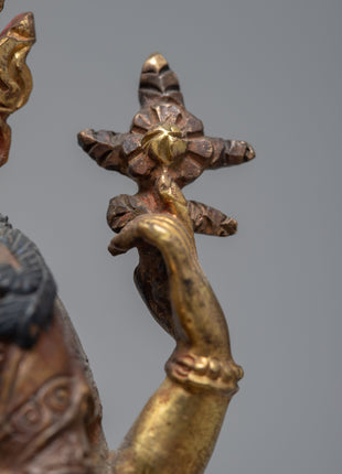 Vintage Chenresig Statue | Antique Collectables