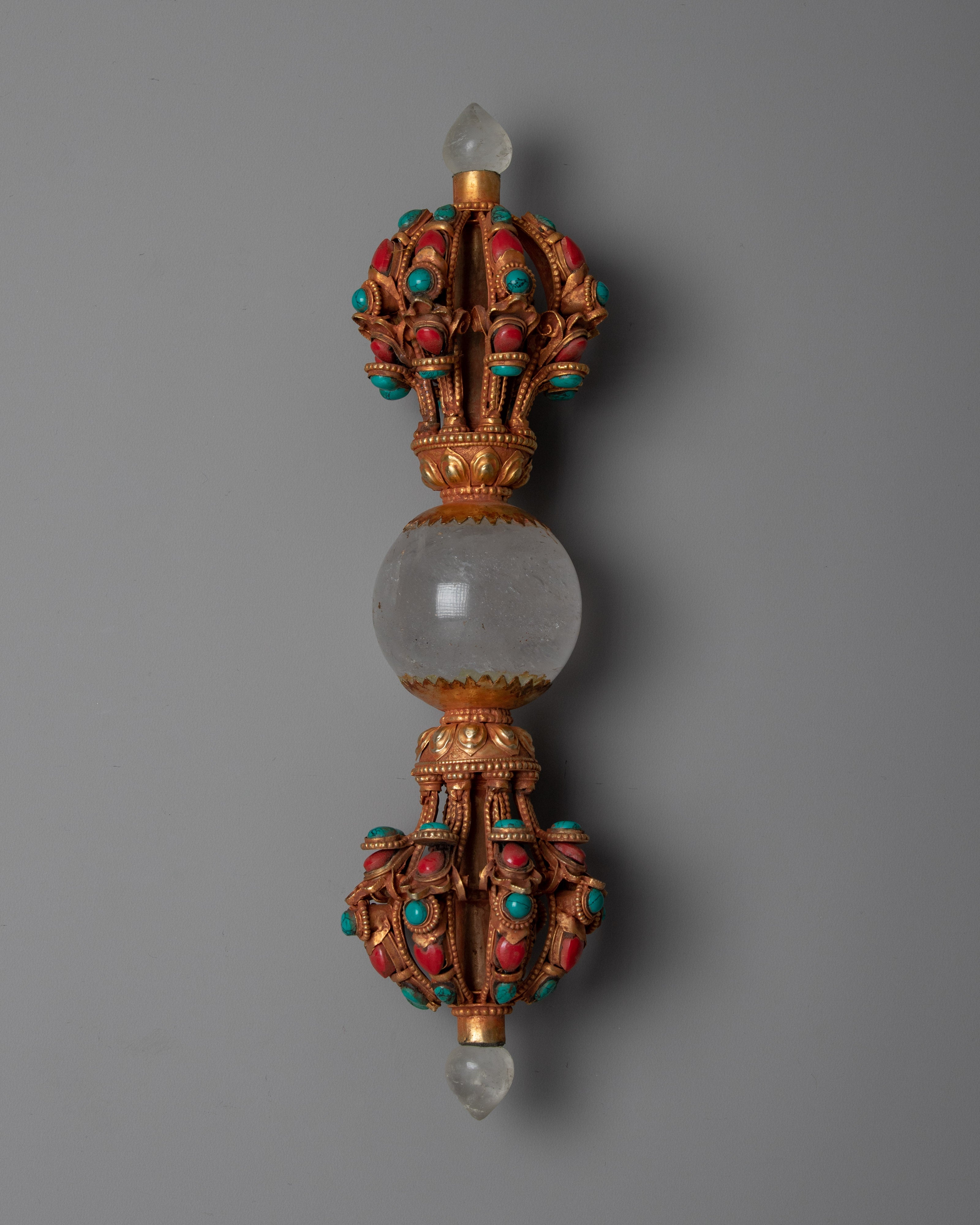 Tibetan Vishwavajra Bajra Binding | Buddhist Vajra