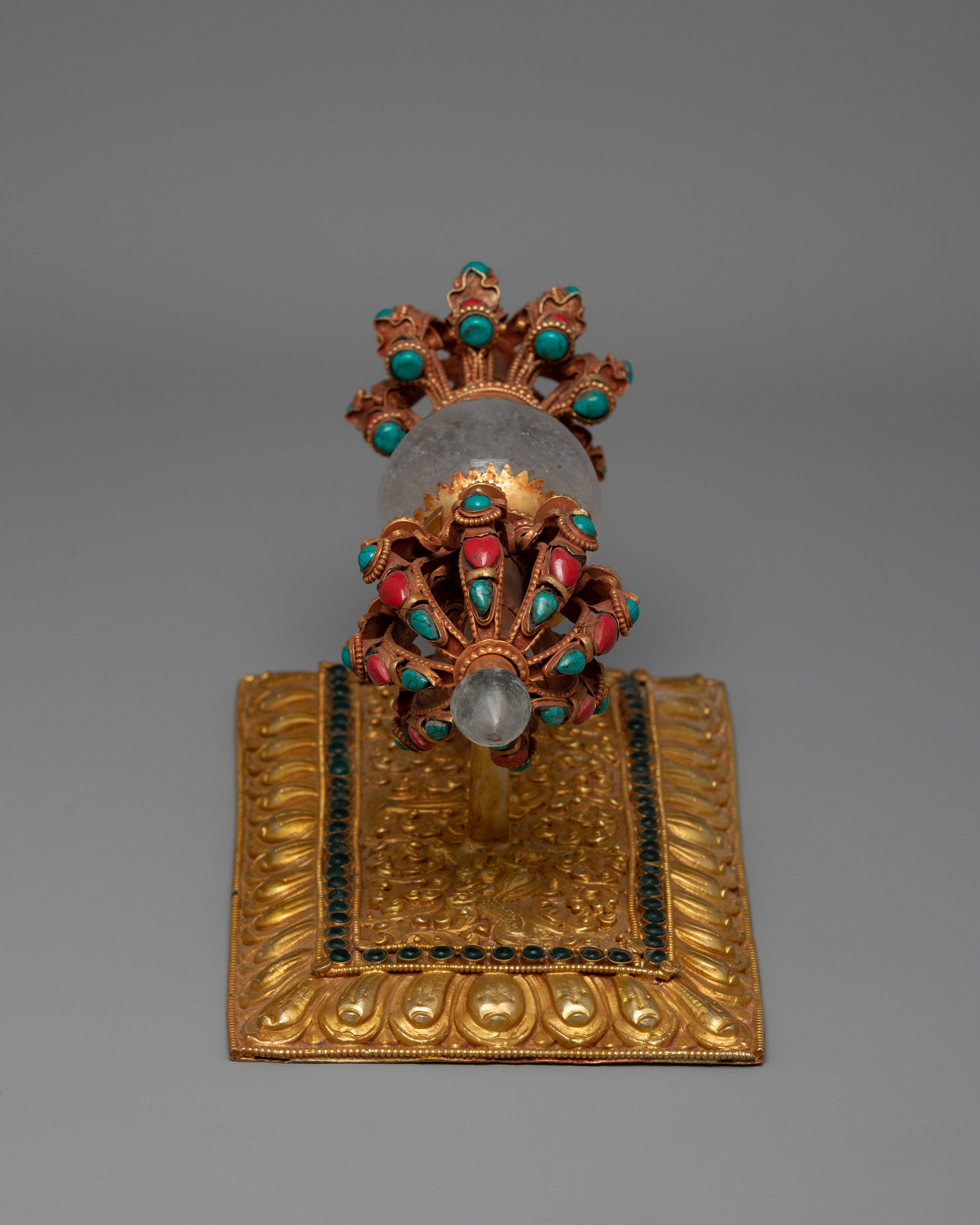 Tibetan Vishwavajra Bajra Binding | Buddhist Vajra