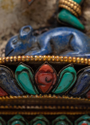 Ganesh Square Frame | Handcrafted Wall Decoration