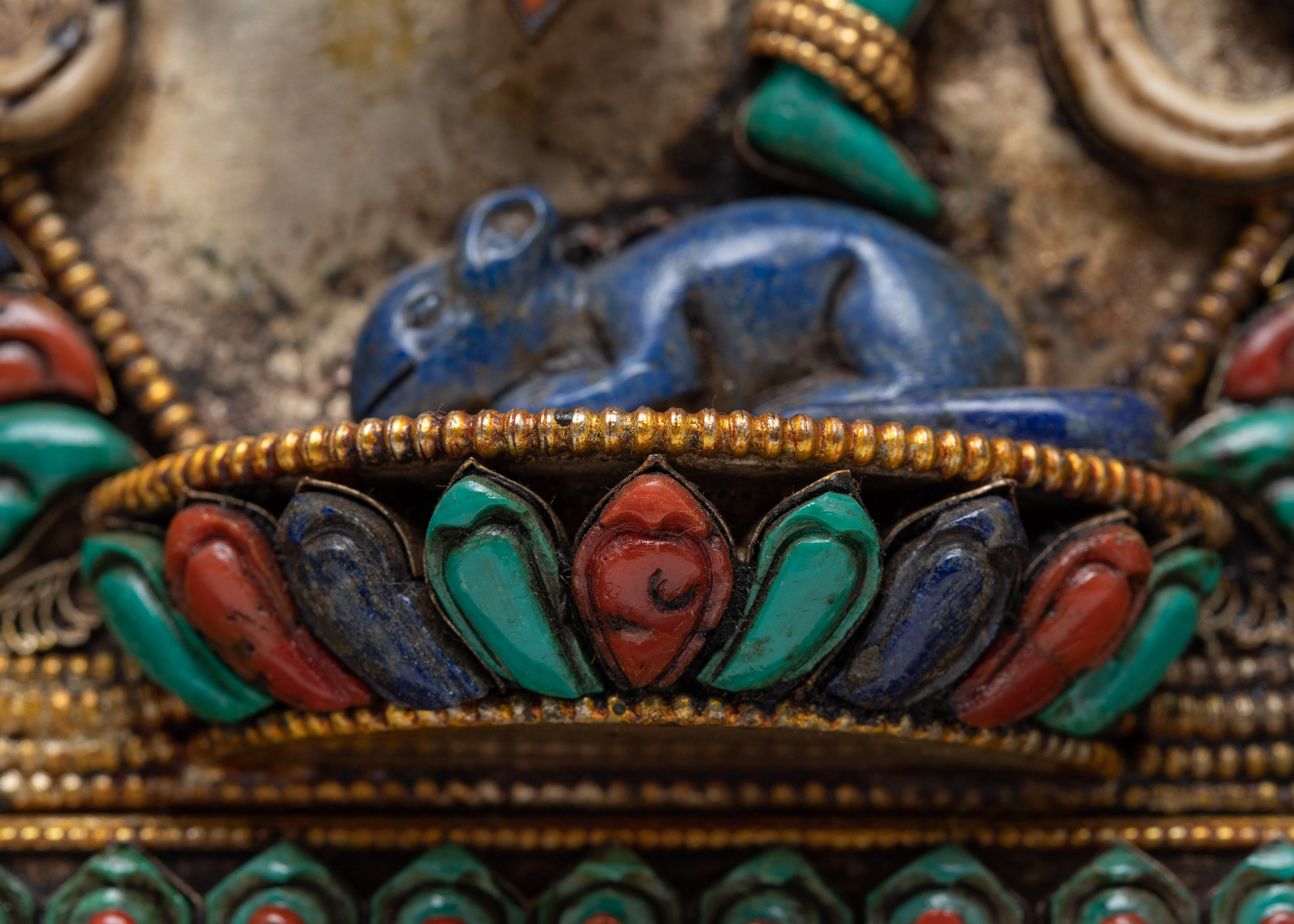 Ganesh Square Frame | Handcrafted Wall Decoration