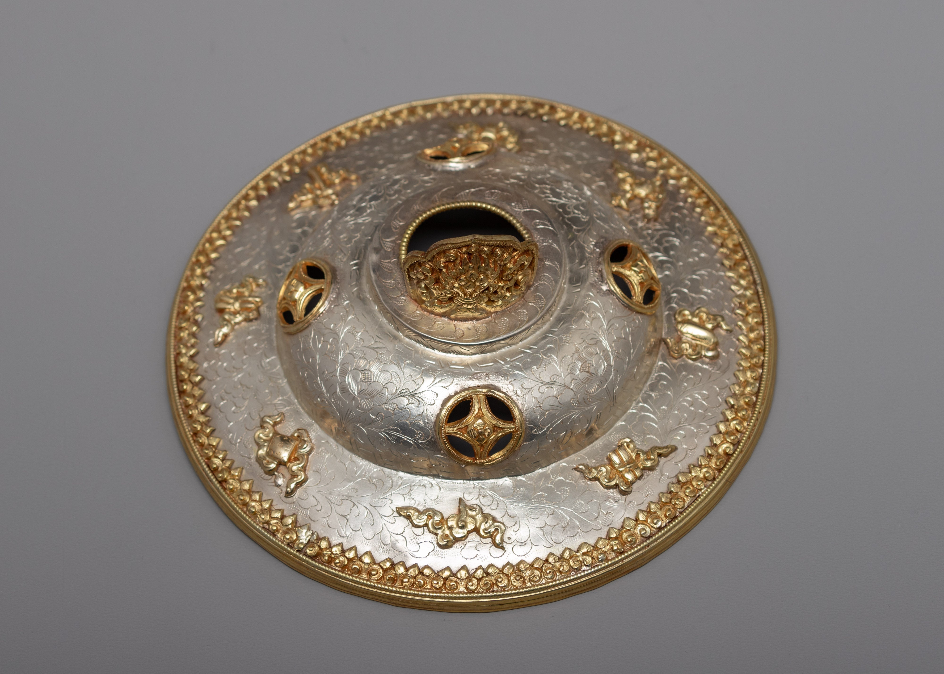 Handmande Butter Lamp | Tibetan Sliver Lamp