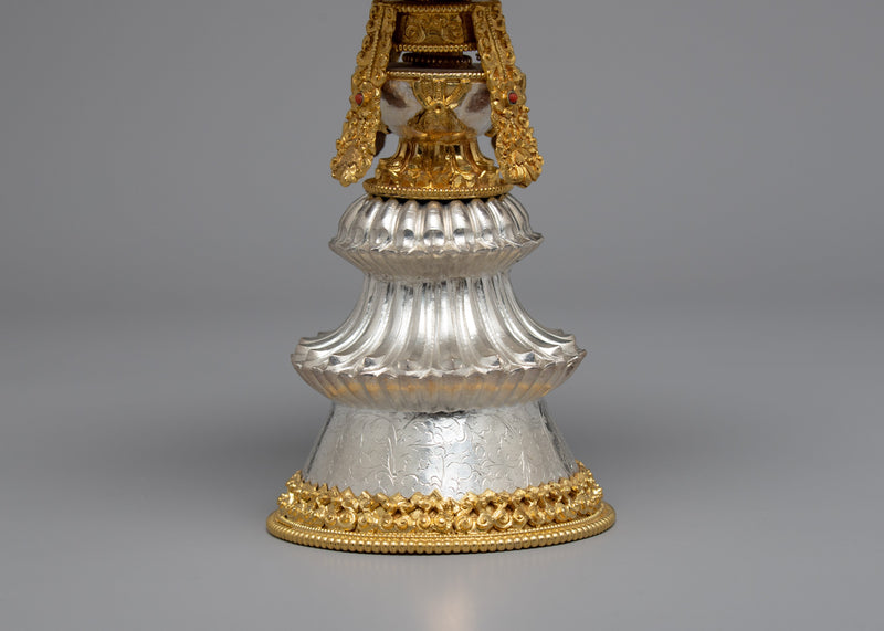 Tibetan Butter Lamp Set | Himalayan Artwork | Religious Home Decor