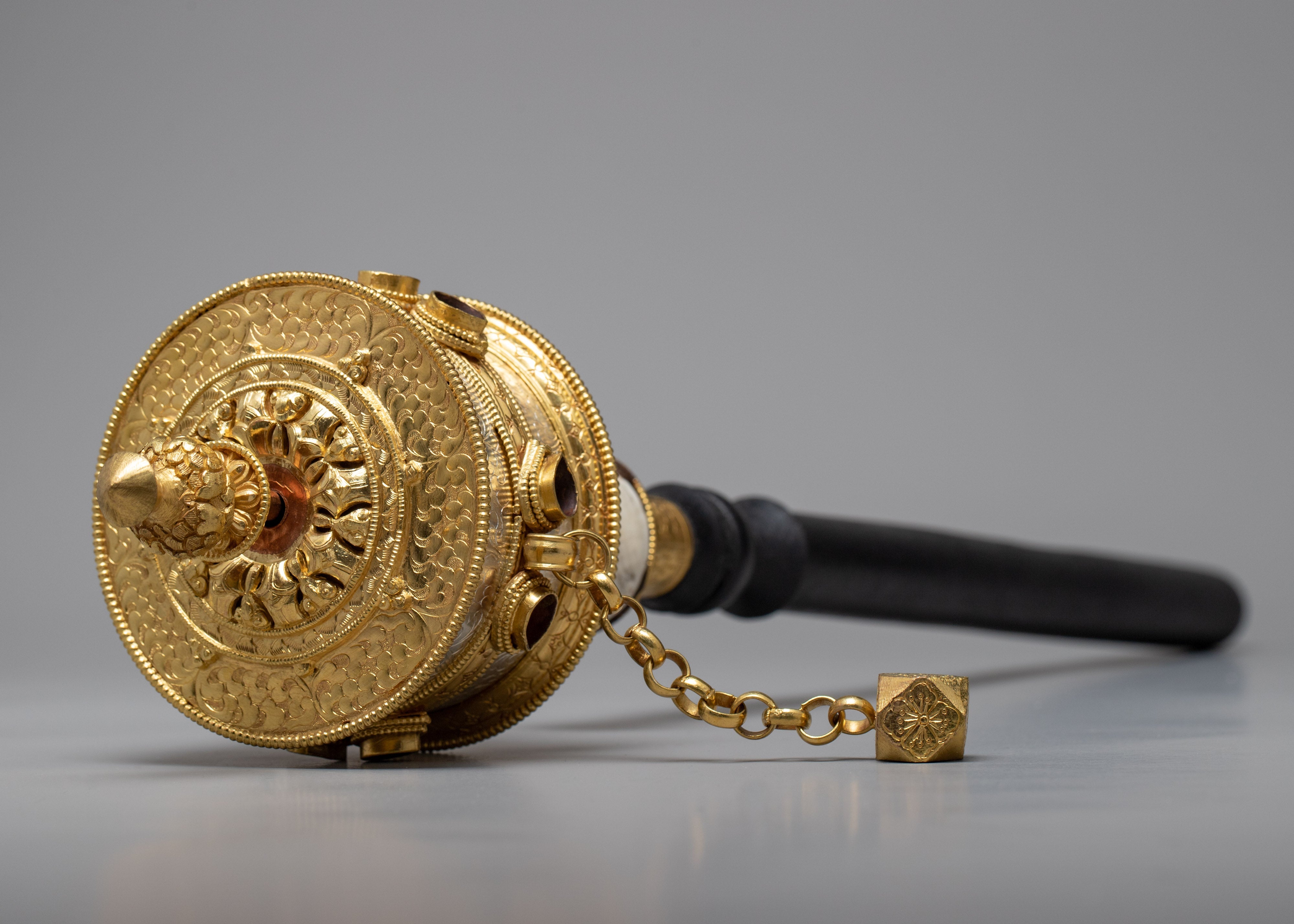 Buddhist Prayer Wheel | Handmade Tibetan Buddhist Art