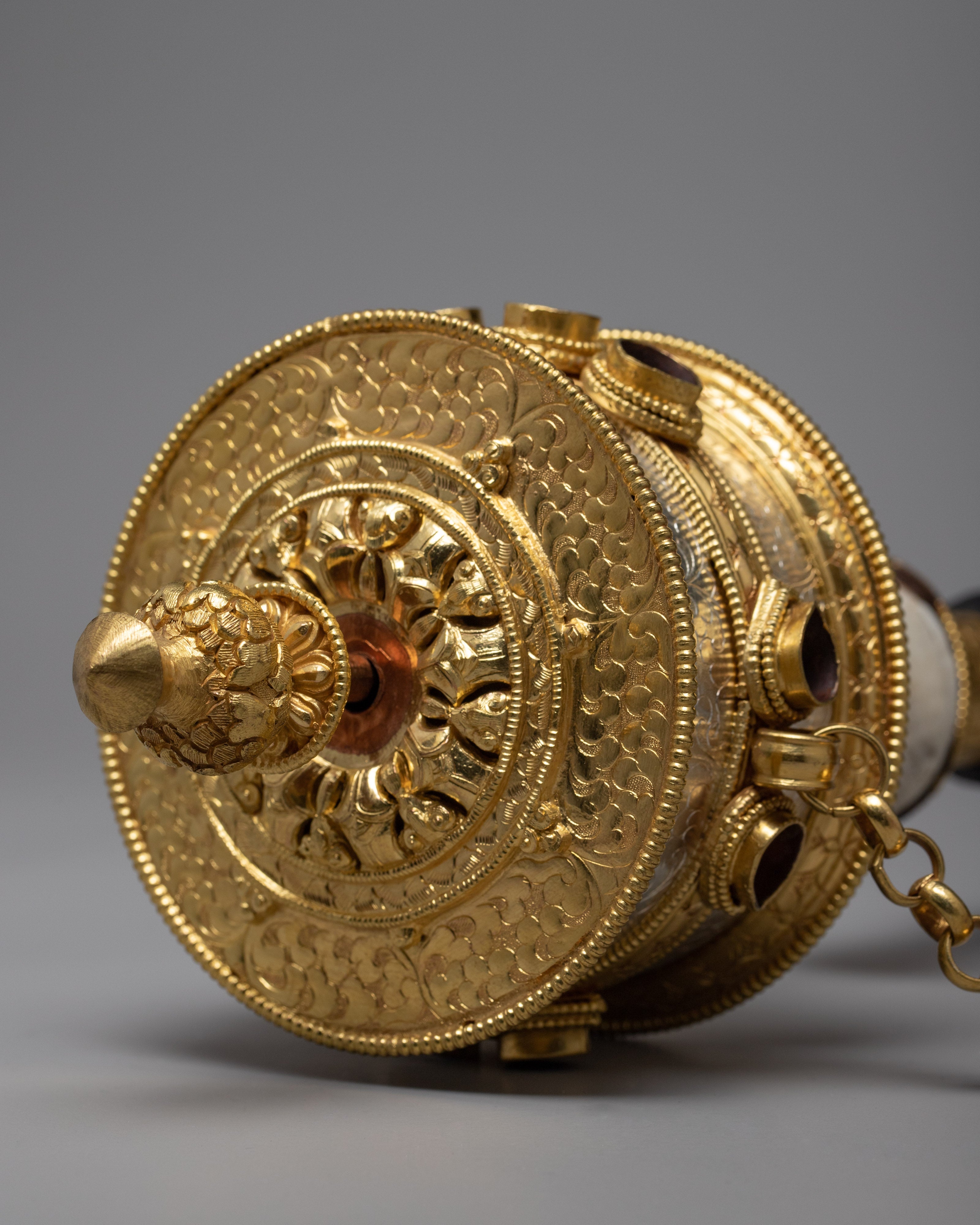 Buddhist Prayer Wheel | Handmade Tibetan Buddhist Art