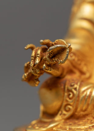 Guru Padmasambhava Sculpture | Traditional Buddhist Art