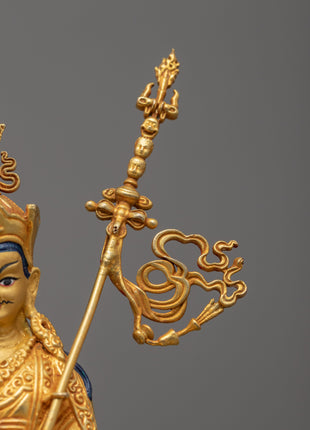 Guru Padmasambhava Sculpture | Traditional Buddhist Art