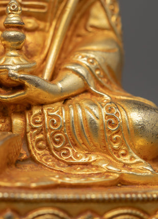Guru Padmasambhava Sculpture | Traditional Buddhist Art