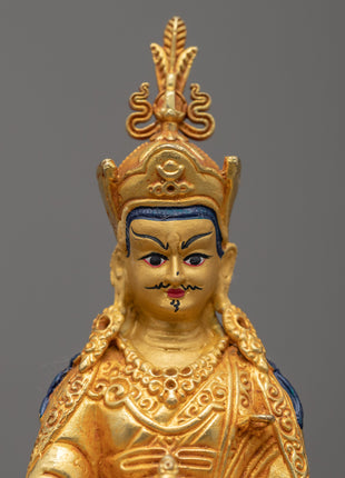 Guru Padmasambhava Sculpture | Traditional Buddhist Art