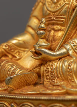 Guru Padmasambhava Sculpture | Traditional Buddhist Art
