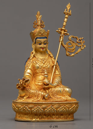Guru Padmasambhava Sculpture | Traditional Buddhist Art
