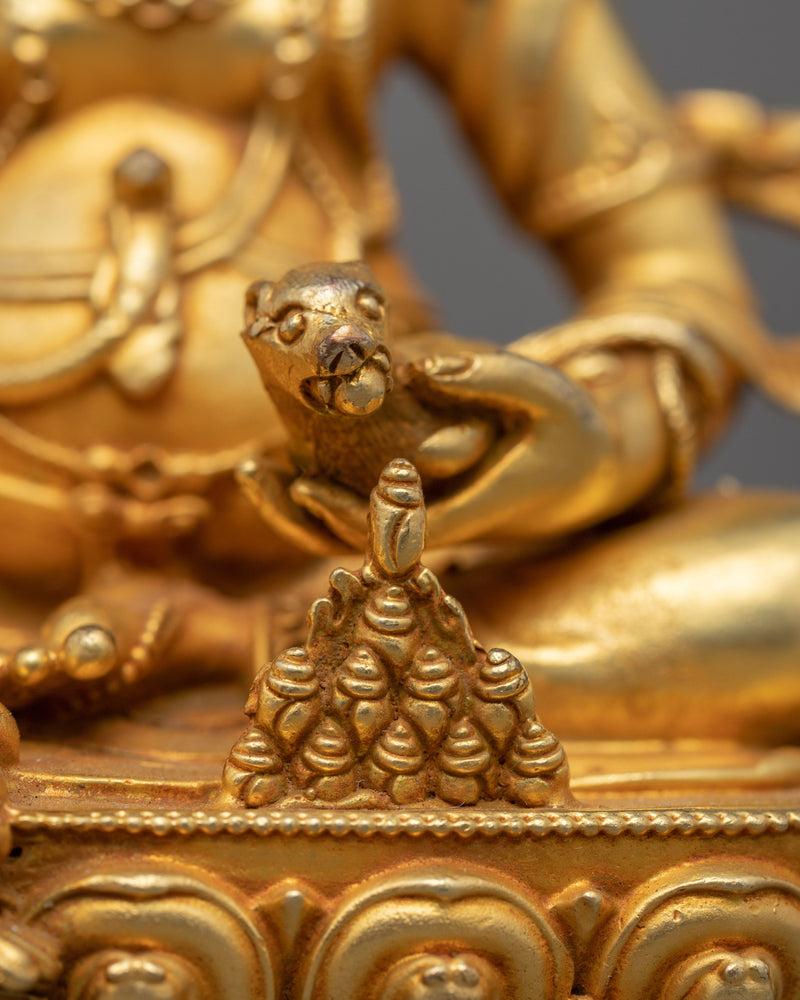 Mini Jambhala Statue | Buddhist Wealth Deity