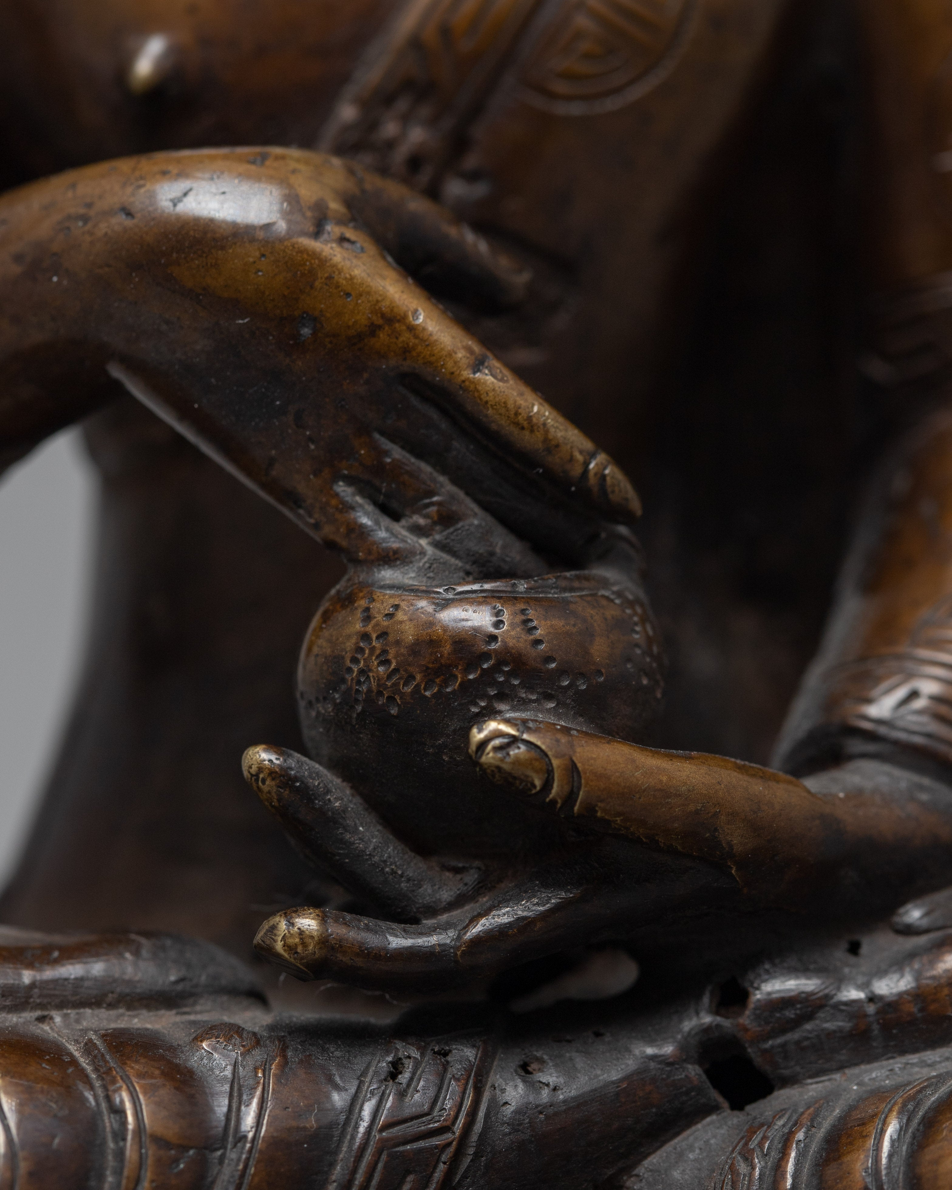 Buddhist Monk Statue | Decorative Statues | Gift For Buddhist