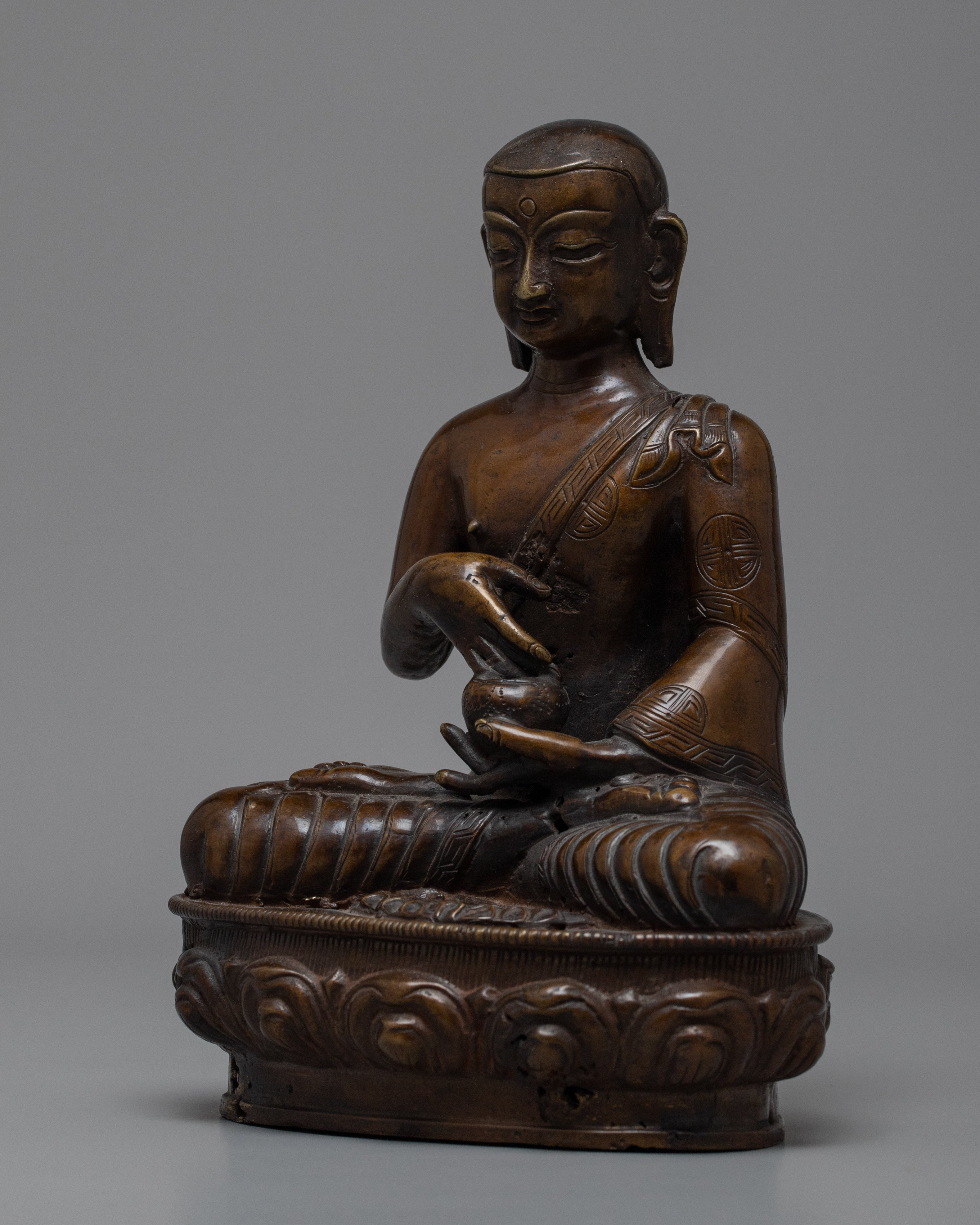 Buddhist Monk Statue | Decorative Statues | Gift For Buddhist